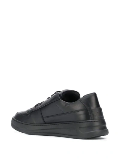 Shop Acne Studios Perey Lace-up Sneakers In Black
