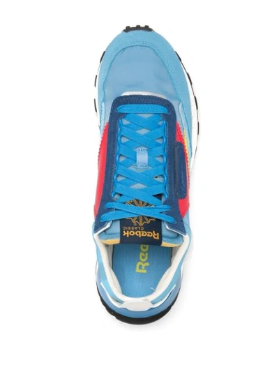 Shop Reebok Classic Regency Sneakers In Blue