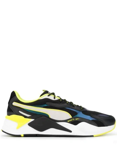 Shop Puma Rs-x³ Emoji Low-top Trainers In Black