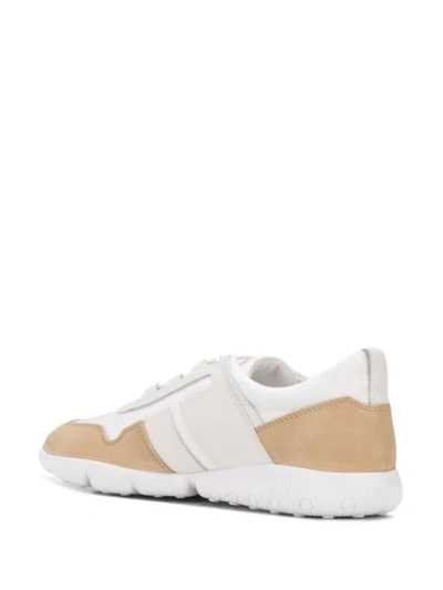 Shop Tod's Competition Low-top Sneakers In White