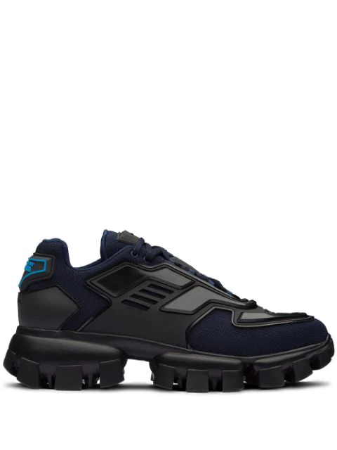 prada black cloudbust thunder sneakers