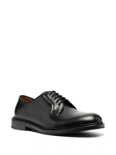 Shop Henderson Baracco Lace-up Derby Shoes In Black