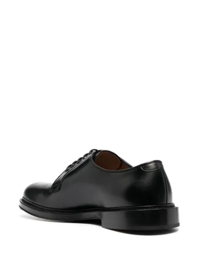 Shop Henderson Baracco Lace-up Derby Shoes In Black