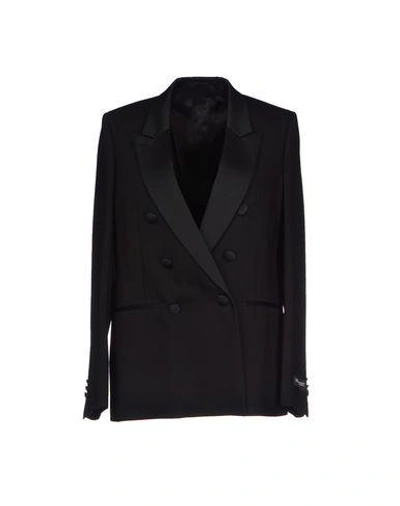 Shop Neil Barrett Blazer In Black