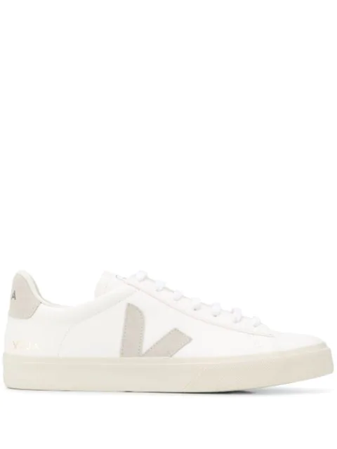 veja net sustain campo leather and vegan suede sneakers