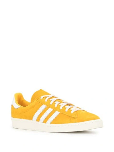 Shop Adidas Originals Campus 80s Trainers In Yellow