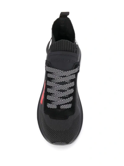 Shop Dsquared2 Speedster Low-top Sneakers In Black