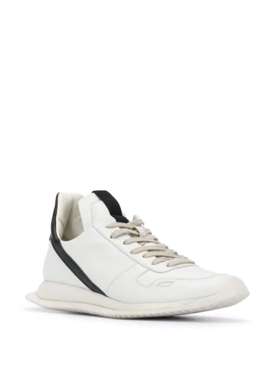 Shop Rick Owens Tecuatl Maximal Runner Low-top Sneakers In Grey