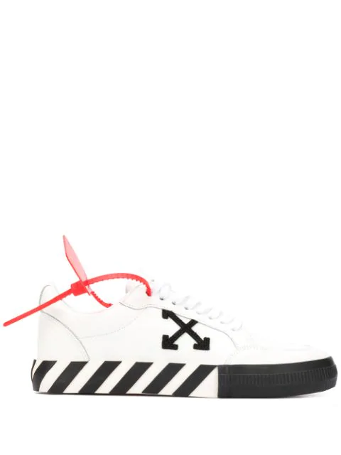 vulcanized low top off white