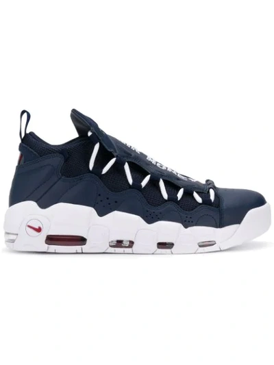Shop Nike Air More Uptempo 96 Sneakers In Blue