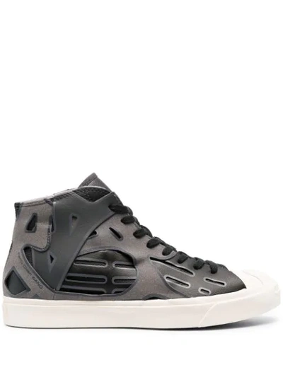 Shop Converse X Feng Chen Wang Jack Purcell Mid Sneakers In Grey