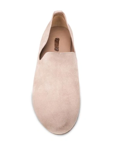 Shop Marsèll Textured Slippers In Brown