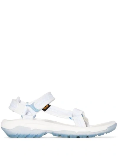Teva Men's Hurricane Xlt2 Frost Cross Strap Sandals In White