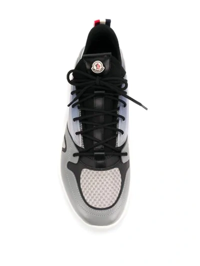 Shop Moncler Anakin Sneakers In Black