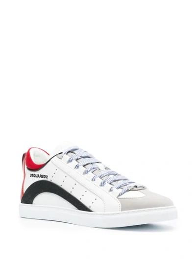 Shop Dsquared2 551 Box Low-top Sneakers In White
