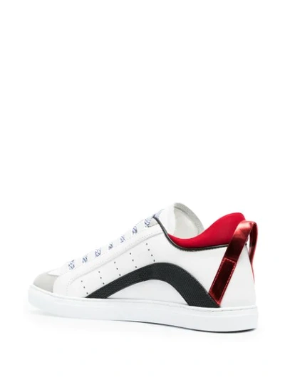 Shop Dsquared2 551 Box Low-top Sneakers In White