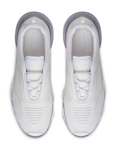 Shop Prada Cloudbust Air Low-top Sneakers In White