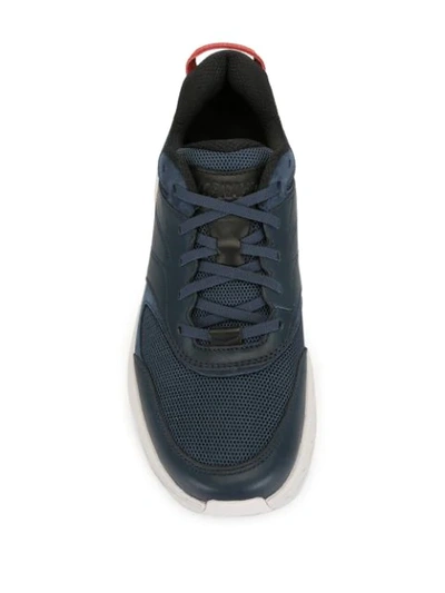 Shop Hoka One One Bondi-l Bevelled Heel Sneakers In Blue