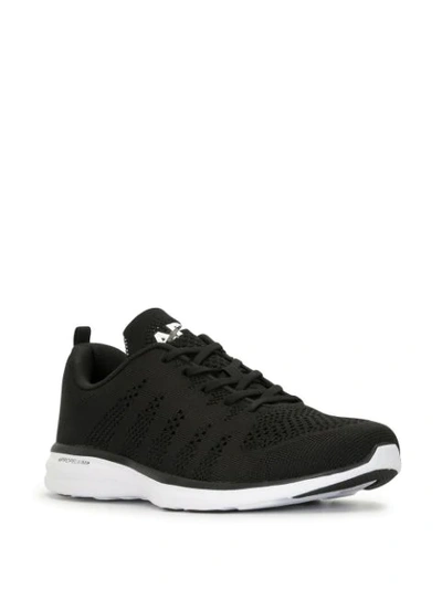 Shop Apl Athletic Propulsion Labs Lace-up Trainers In Black