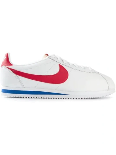 Nike Men's Low Shoe Cortez White/varsity Red/varsity Blue In White