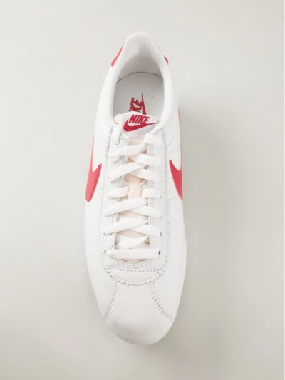 Nike Men's Low Shoe Cortez White/varsity Red/varsity Blue In White
