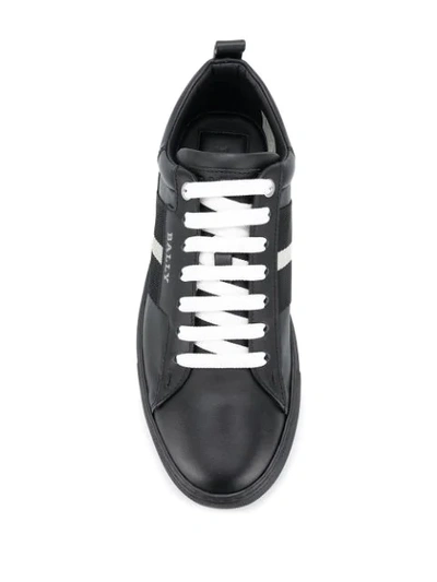 Shop Bally Helvio Low-top Sneakers In Black
