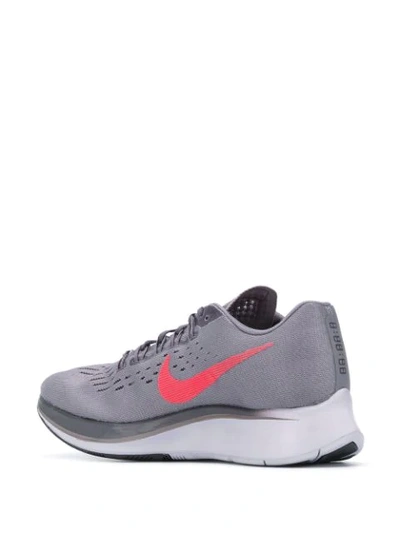 Shop Nike Zoom Fly Low-top Sneakers In Grey