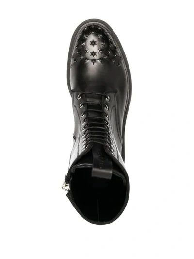 Shop Givenchy Erupting-stud Ankle Boots In Black