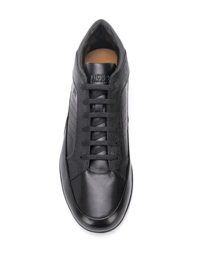 Hugo Boss Avenue Low-top Sneakers In Black | ModeSens