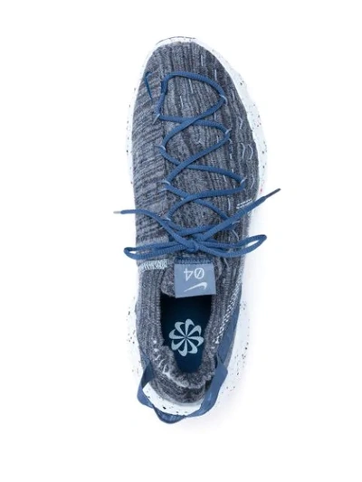 Shop Nike Space Hippie 04 Low-top Sneakers In Blue