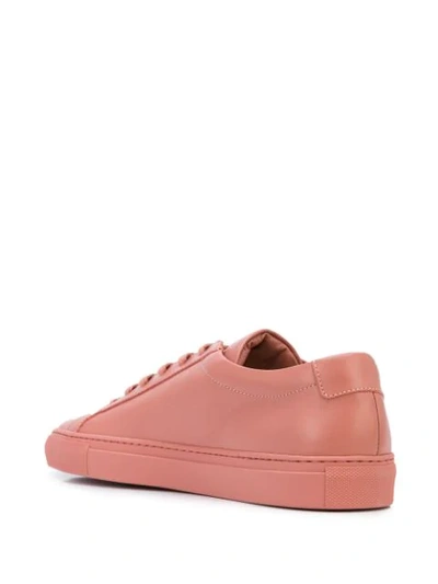 Shop Common Projects Low-top Sneakers In Pink