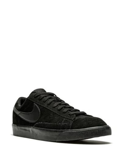 Shop Nike Blazer Low Le "triple Black" Sneakers