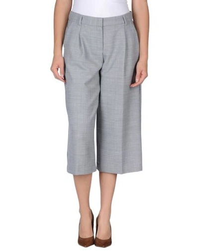 Just Cavalli Cropped Pants & Culottes In Grey