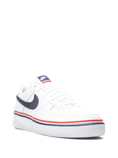 Nike Air Force 1 Lv8 Platform Sneaker In White/ Concord-university Red |  ModeSens