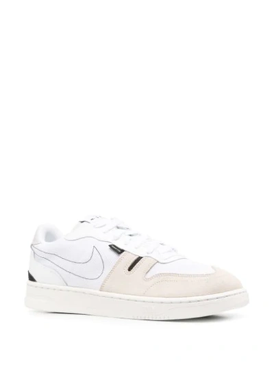 Shop Nike Squash Type Sneakers In White