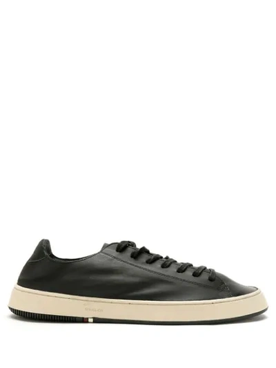 Shop Osklen Leather Soho Soft Sneakers In Black
