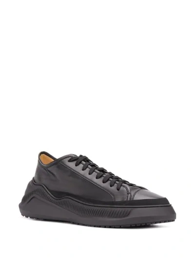 Shop Oamc Free Solo Low-top Sneakers In Black