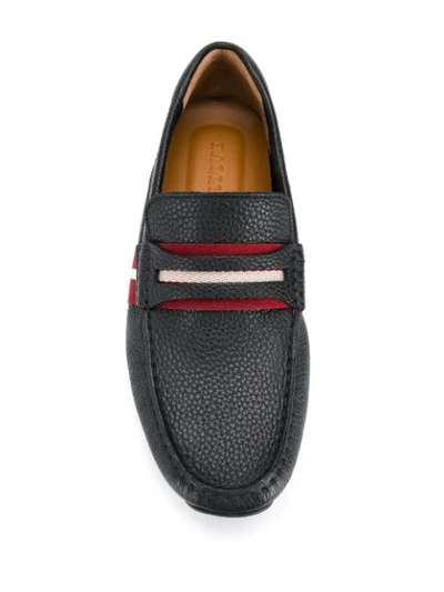 Shop Bally Pietro Loafers In Black