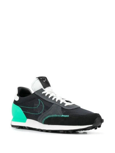 Shop Nike Daybreak Contrast Panel Sneakers In Black