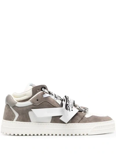 Off-white 3.0 Off Court Low-top Sneakers Grey And White | ModeSens