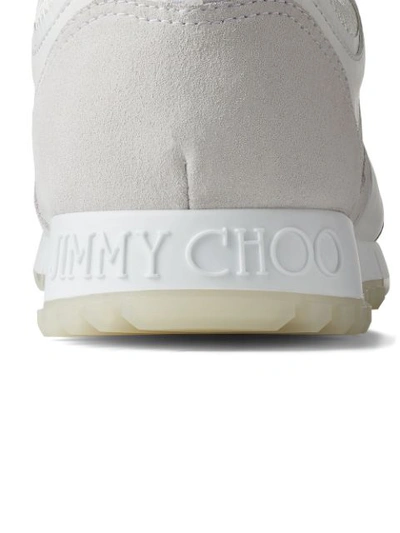 Shop Jimmy Choo Java Low-top Sneakers In White