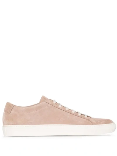 Shop Common Projects Achilles Low Top Sneakers In Brown