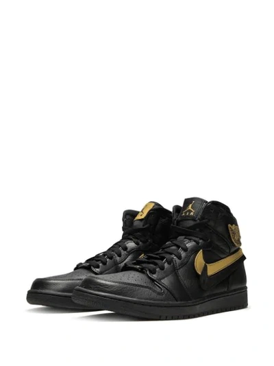 Jordan Air  1 Retro High Black History Month In Black