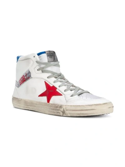 Shop Golden Goose 2.12 Sneakers In White