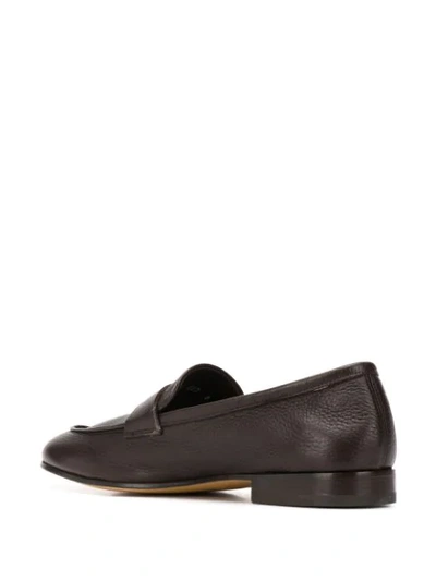 Shop Fratelli Rossetti Slip-on Loafers In Brown