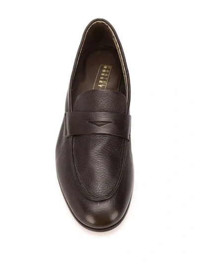 Shop Fratelli Rossetti Slip-on Loafers In Brown