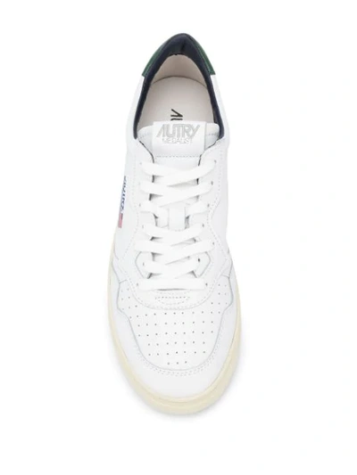 Shop Autry Low Top Side Logo Patch Sneakers In White