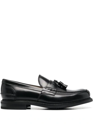 Shop Church's Tiverton R Loafers In Black