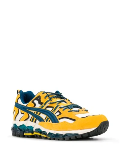 Shop Asics Gel-nandi 360 Low-top Trainers In Yellow