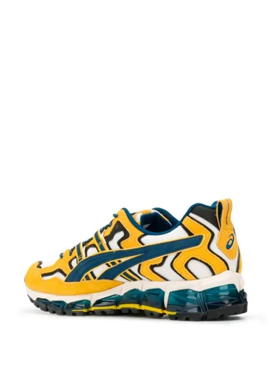 Shop Asics Gel-nandi 360 Low-top Trainers In Yellow